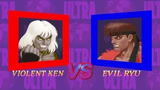 Ultra Street Fighter II | Violent Ken vs Evil Ryu PERFECT