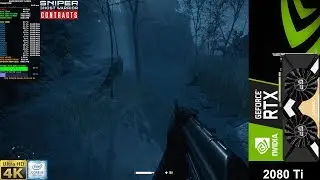 Sniper  Ghost Warrior Contracts Very High Settings 4K | RTX 2080 Ti | i9 9900K 5.1GHz