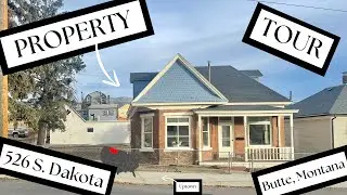 Property Tour: 526 S. Dakota St - Butte, Montana