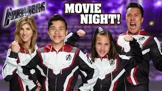 AVENGERS ENDGAME MOVIE NIGHT!!! Thanos Goes Bowling!