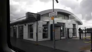 Boarding the train to Docklands Station at M3 Parkway and footage onboard some of the journey