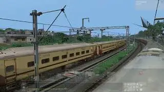 AKtrain & Inosimworld Map FLG Tain Simulator Classic Ghatkesar Jn  & Charlapalli Jn  Wab 7 BD Engine