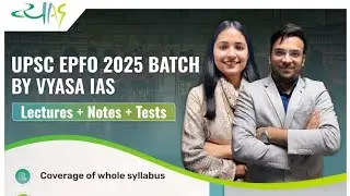 Statistics | UPSC EPFO APFC 2025 | Demo Class | Vyasa IAS