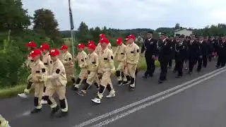 Defilada 100-lecie OSP RUDNIKI