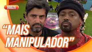 BOMBA! 💣 LEANDRO escolhe ALBERTO COWBOY como o MAIS MANIPULADOR da casa durante o SINCER&Atilde;O | BBB 26