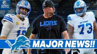 HUGE Updates on Lions O-line and Secondary, + ADVANTAGE vs Steelers? And More!!
