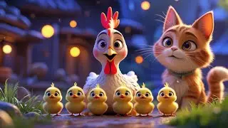 Hen & Cat  #rhymes #kids #cat #hen #wonderkidsstories  #usa #usakids #newyork #america #americankids