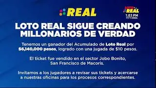 Sorteo Loter&iacute;a Real  17 - 1 - 2026