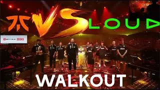 Tarik and Pancada react to LOUD VS FNC Walkout