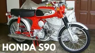 Motovlog Motor Classic Jadul nan Tua Honda s90 1969