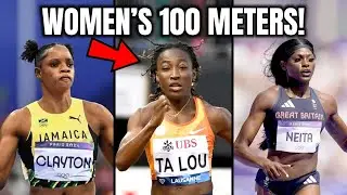 Marie-Josee Ta Lou VS Battles Tia Clayton VS Daryll Neita | Women&rsquo;s 100m &ndash; Lausanne Diamond League