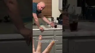 Dad pretends to be a CAT 😅🤭 | #shorts #cat #parents