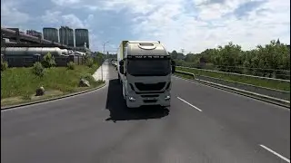 Еду из Кале в Манчестер на Ивеко.