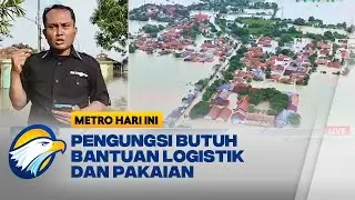Darurat Banjir Karawang Ribuan Warga Terjebak di Pengungsian - [Metro Hari Ini]