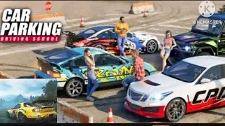 * CAR PARKING DRIVING SCHOOL * (ONLINE)(ADVENTURE) (ONLY Android) GAMEPLAY #cargame #online 