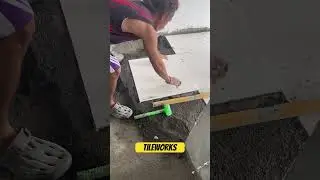 Drypack na paglalatag ng tiles #shorts #construction