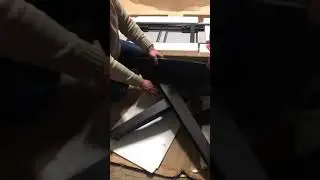 Assembley of new ceramic dining table
