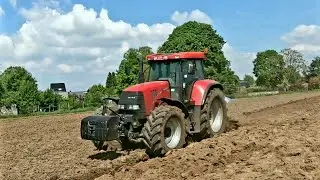 ploegen met case 175 cvx #2