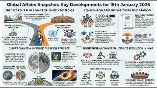 January 19, 2026// Gaza conflict//child trafficking//China&rsquo;s Chang&rsquo;e 6 mission