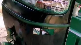 Three Wheel painting