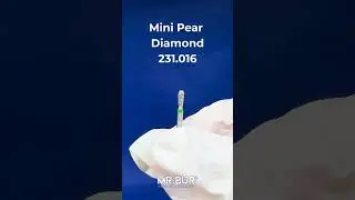 Mini Pear Shape Bur | Diamond Dental Bur