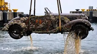 Lost for 50 Years in a Sunken Ship — 1939 BMW 328 Roadster Restored From Ocean Corrosion