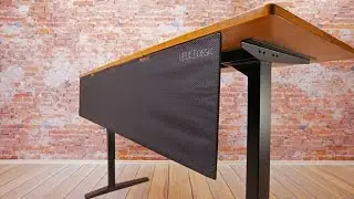 Modesty Panel with Wire Management by UPLIFT Desk