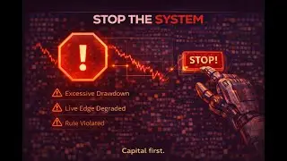 When to Stop Running a Trading System
