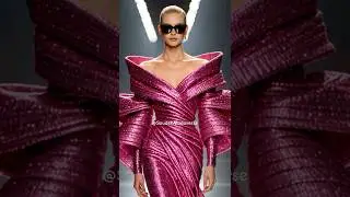 Futuristic Haute Couture 💎.                #ai#fashion#beauty#design#style