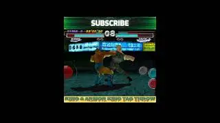 King & Armor King Tag Throw Combo Tekken Tag Tournament #shorts #shortsgame #tekken #tekkentag #feed