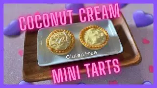 Coconut Cream Mini Tarts | #lowcarb | #glutenfree |