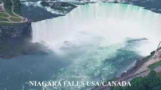 Niagara Falls USA / Canada - A Waterfall Carved by Ice and Time