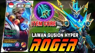 BEGINI CARA LAWAN GUSION PAKAI ITEM CORE ROGER‼️BUILD DAN EMBLEM HYPER ROGER 2025 