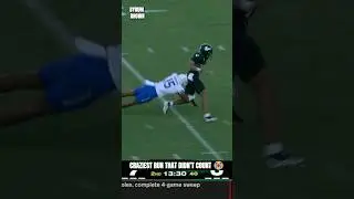 This CRAZY Touchdown Run Got Called Back