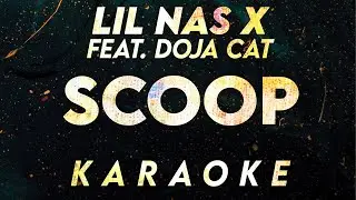 Lil Nas X - Scoop Feat. Doja Cat (Karaoke/Lyrics/Instrumental)