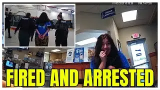 FIRED & ARRESTED: Entitled Ex Burger Employee Thinks She's a LAWYER