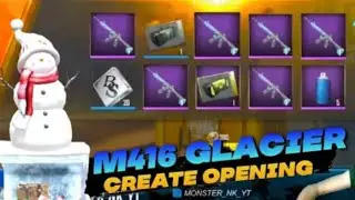 😍 Finally M416 Glacier Create Opening In Pubg Mobile Lite | Devil Freaks