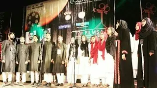 Aligarh Muslim University Trana (AMU Tarana/Anthem) at 10th Filmsaaz 2017 in Kennedy Auditorium.