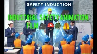 INDUSTRIAL SAFETY 🦺🛟🪖⛑️ ANIMATION FILM #safety #safetyfirst #shorts #building #ytshorts #video 