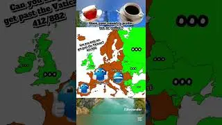 🍵Does your country prefer tea or coffee?☕ #country #europe #europeunion #tea #coffe #mapping