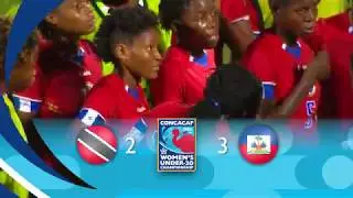 Concacaf Womens Under-20 Championship 2018: Trinidad & Tobago vs Haiti Highlights