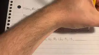 Find the Missing Number - Mean, Median, Mode, Range