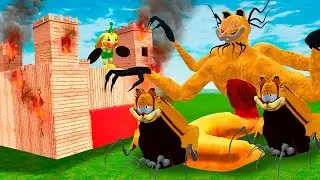 ¿PODRA GARFIELD.exe ENTRAR A MI FORTALEZA? Garry's Mod