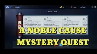 MIR4 A Noble Cause MYSTERY QUEST /  SUPER FAST GUIDE HOPE YOU LIKE.