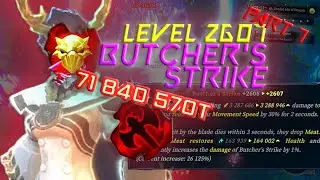 BUTCHER's STRIKE LEVEL 2607 IS TOO OVERPOWERED | Aurena Shape of Dreams Gameplay