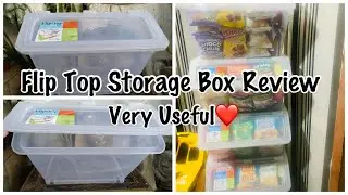 Flip Top Storage Box Review | Jezy M.