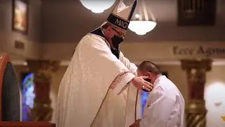 Bishop Olson ordains 24 men to Permanent Diaconate