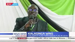 Ford Kenya's Majimbo Kalasinga is the MP-elect of Kabuchai Constituency