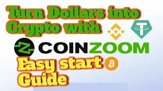 Coinzoom Account Setup to Buy USDT TRC20