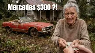 I Bought 1984 Mercedes Benz 380 SL for ONLY $300! Grandma Sold Me His Abandoned (Full Restoration)